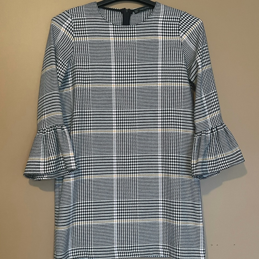 Zara Plaid dress